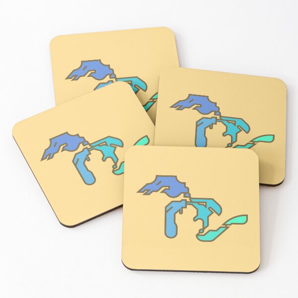 Item preview, The Great Lakes designed and sold by DarumaCreative's Shop.