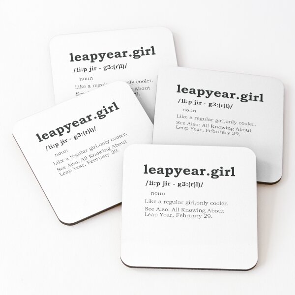 Item preview, Leap Year Birthday Shirt Leap Year Girl Definition Girl Gift T-Shirt designed and sold by thehafdesigner.