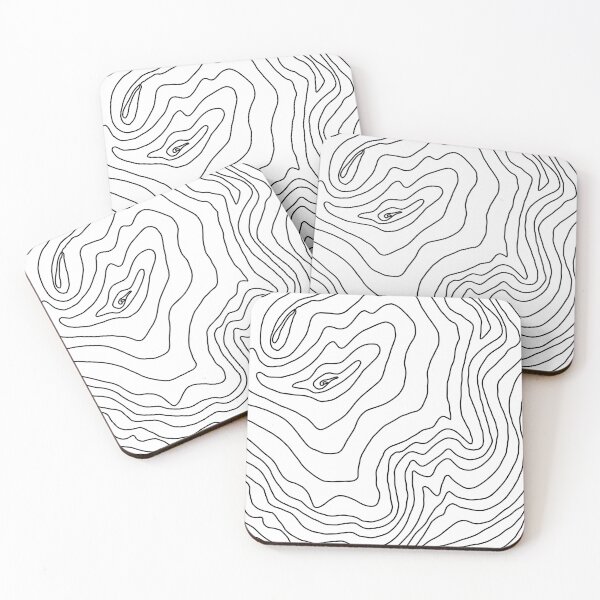 Item preview, Minimal Black White line art Modern Design designed and sold by InovArtS.