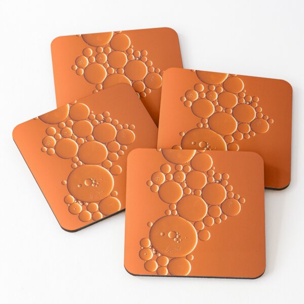 Item preview, Orange bubble drop abstract  designed and sold by Pareshkumar.