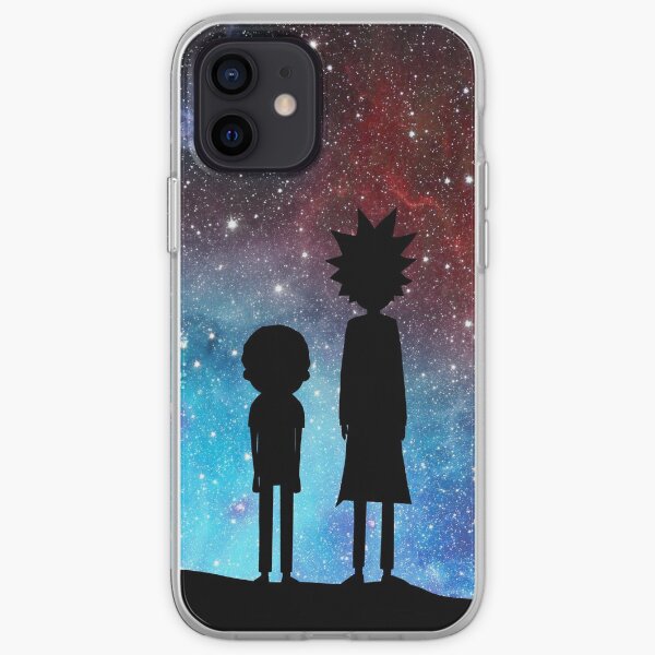 Rick and Morty - space iPhone Soft Case
