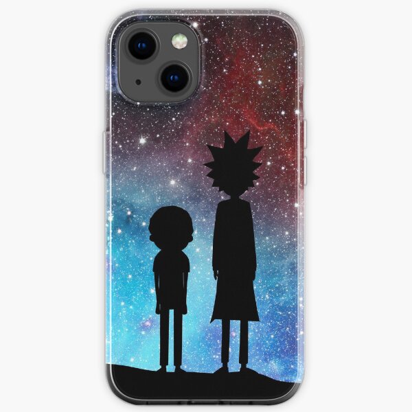 Rick and Morty - space iPhone Soft Case