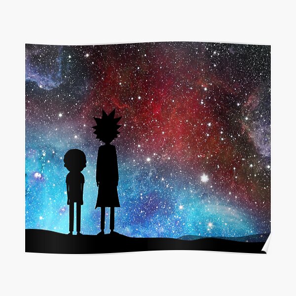 Rick et Morty - espace Poster
