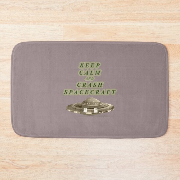 Item preview, Keep calm and crash spacecraft designed and sold by Mekoooo.