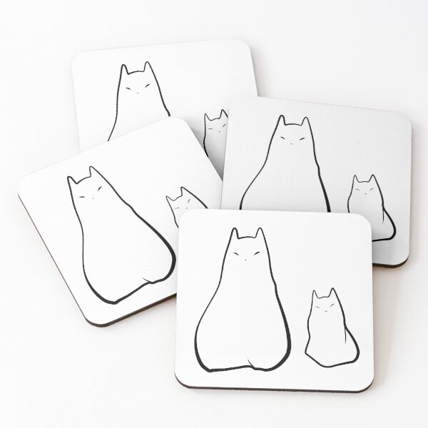 Item preview, Ghost cats designed and sold by runcatrun.