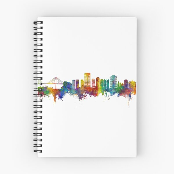 Item preview, Long Beach California Skyline designed and sold by ArtPrints.