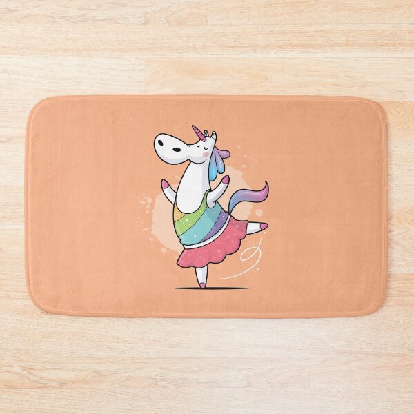 Item preview, Rainbow Unicorn Ballerina designed and sold by zoljo.