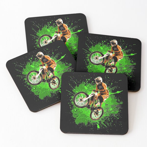 Item preview, MTB downhill mountain bike green designed and sold by Denis Rösler.