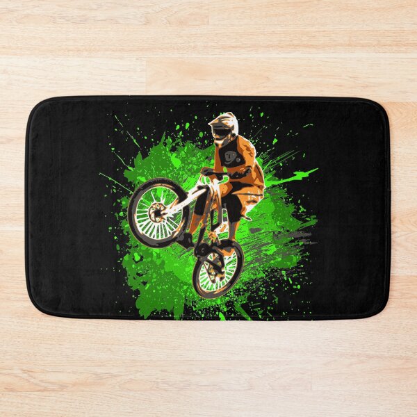 Item preview, MTB downhill mountain bike green designed and sold by Denis Rösler.