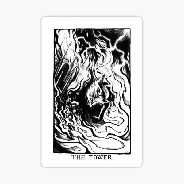 The Tower Sticker