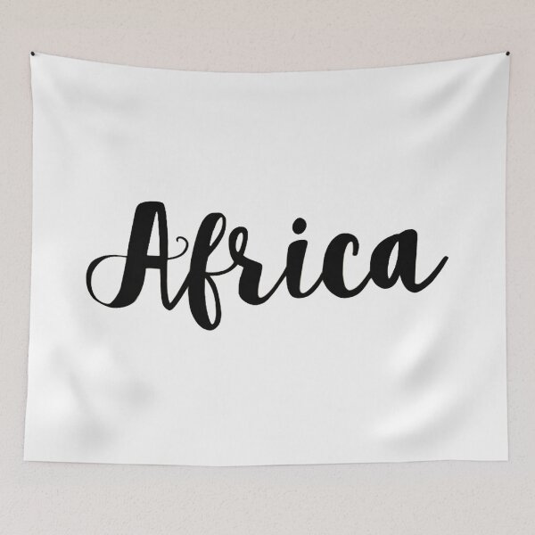 Item preview, Africa lettering designed and sold by dreamtravel.