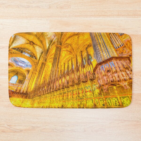 Item preview, Barcelona Cathedral Choir Art designed and sold by Londonimages.