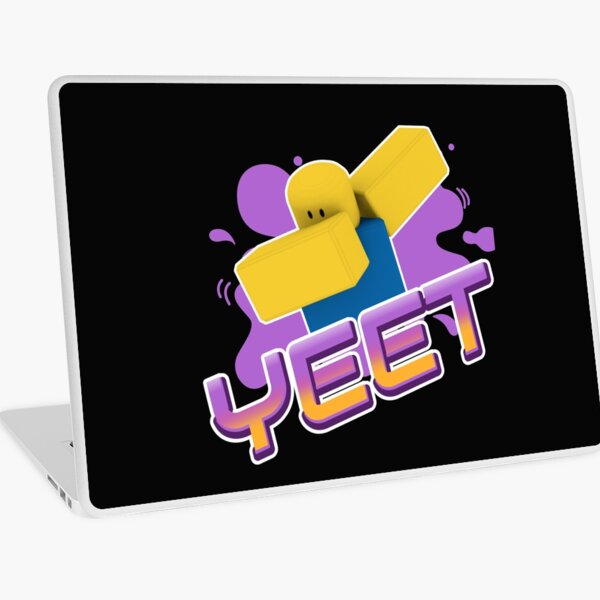 Roblox Yeet Meme Dabbing Dancing Dab Noob Gamer Boy Gamer Girl Gift Idea Laptop Skin By Smoothnoob Redbubble - roblox yeet decal