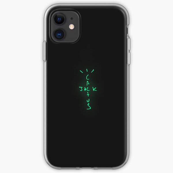 Neon Green Cactus Jack case iPhone Soft Case