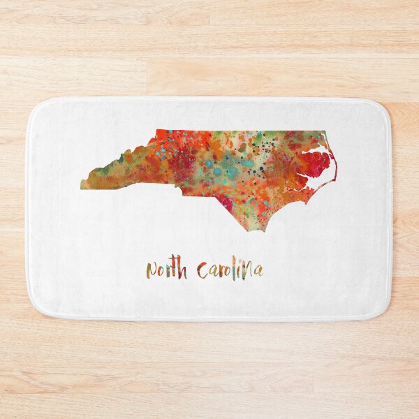 Artikelvorschau, North Carolina entworfen und verkauft von Rosaliartbook.