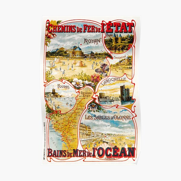 Affiche de Royan 1900 Poster