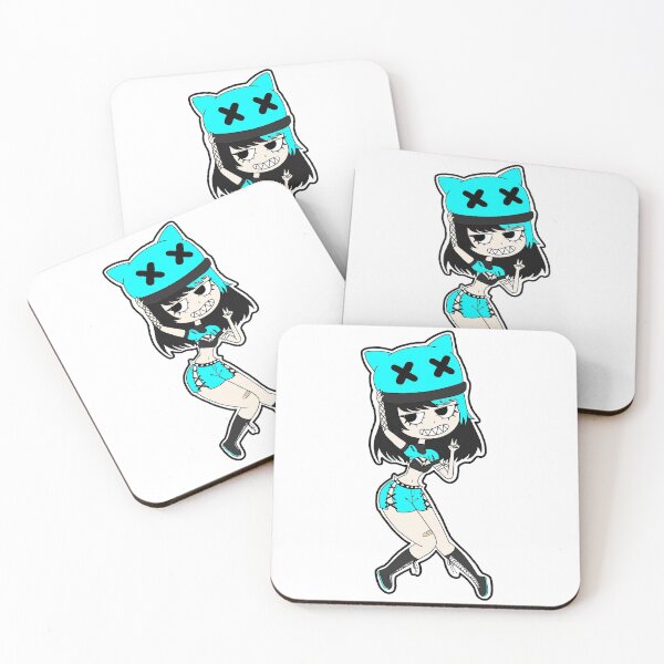 Item preview, Blue version of logo character designed and sold by Pixelace64.