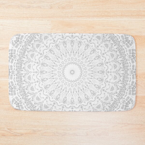 Item preview, Grey Threads Mandala designed and sold by Kelly Dietrich Mandala & Fractal Art.