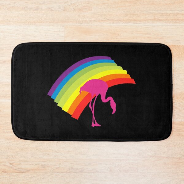 Item preview, Rainbow with a flamingo designed and sold by saechla.