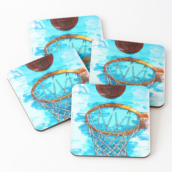 Item preview, Perfect Basketball Hoop Shot Trio Two designed and sold by ColortrixArt.