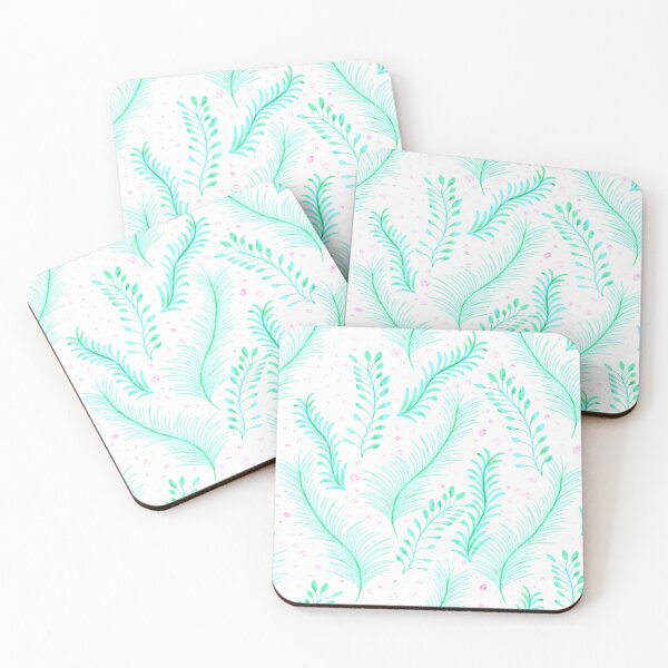 Item preview, Light Feathery green leaves designed and sold by Zoe Jane Designs.