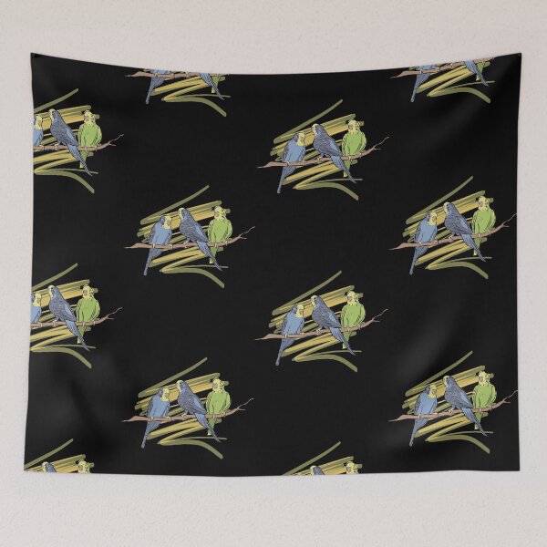 Item preview, birds on branch  designed and sold by pirminio.