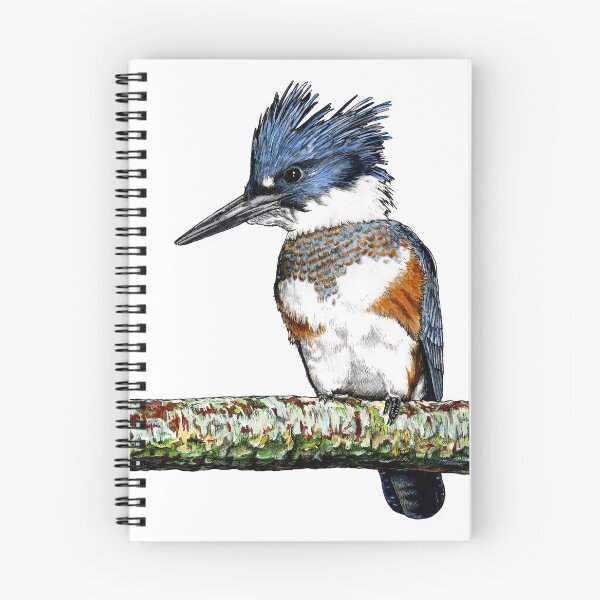 Item preview, BELTED KINGFISHER designed and sold by PaddyMorton.