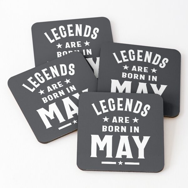 Item preview, May Birthday Gift Legends Are Born In May designed and sold by cidolopez.