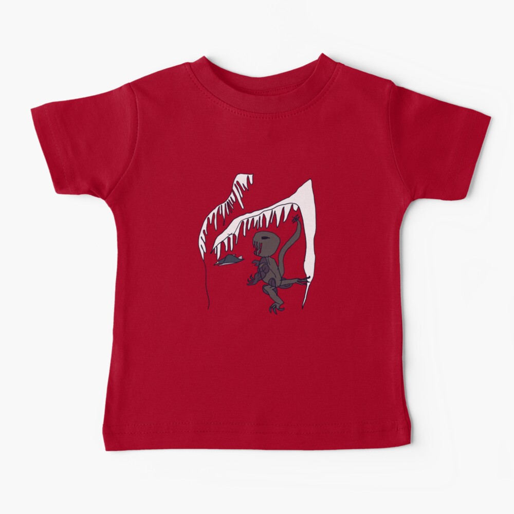Ice-cave Dinosaur Baby T-Shirt