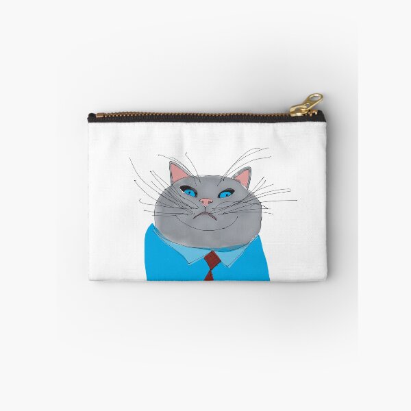 Item preview, Cat in Suit designed and sold by sisselonpaper.