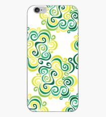Swirly Emblem Pattern iPhone Case
