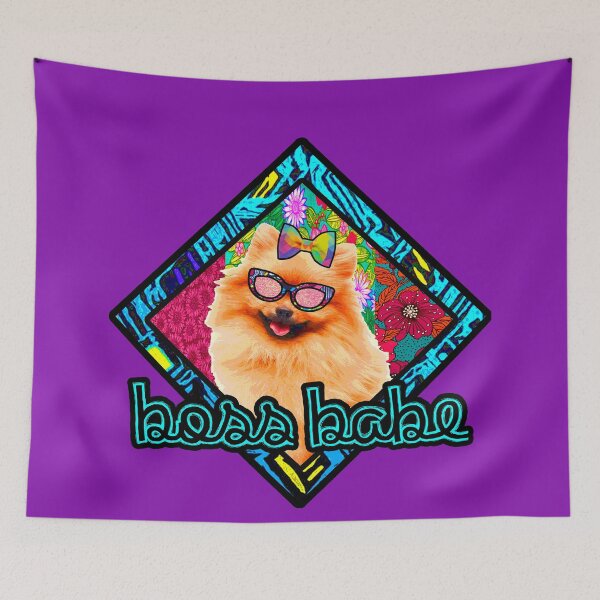 Item preview, Boss Babe cute dog designed and sold by artbyomega.