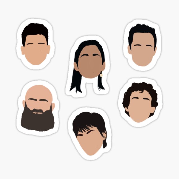 Artikel-Vorschau von Köpfe aus La Casa de Papel, designt und verkauft von acqntd.