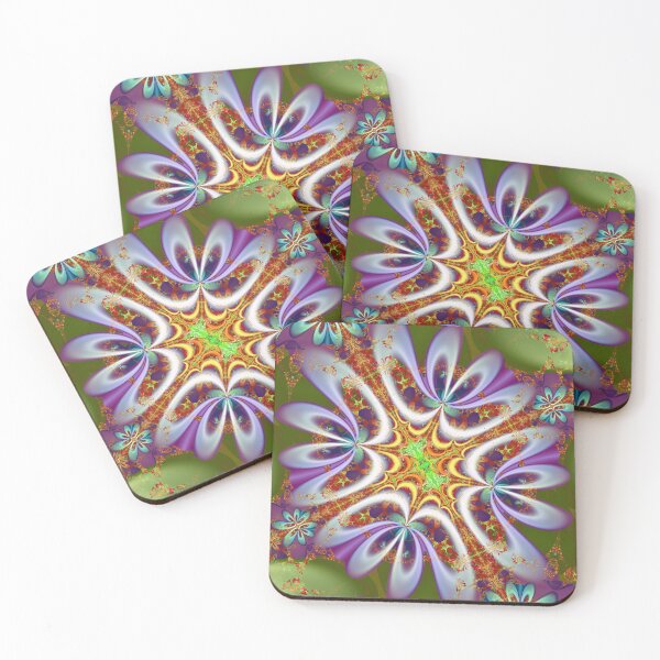Item preview, Flor De Arte Fractal designed and sold by pinkal.