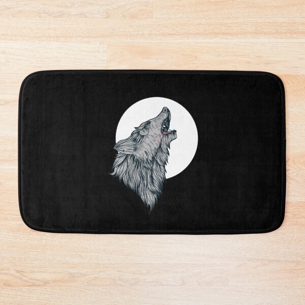 Item preview, wolf howling  designed and sold by pirminio.