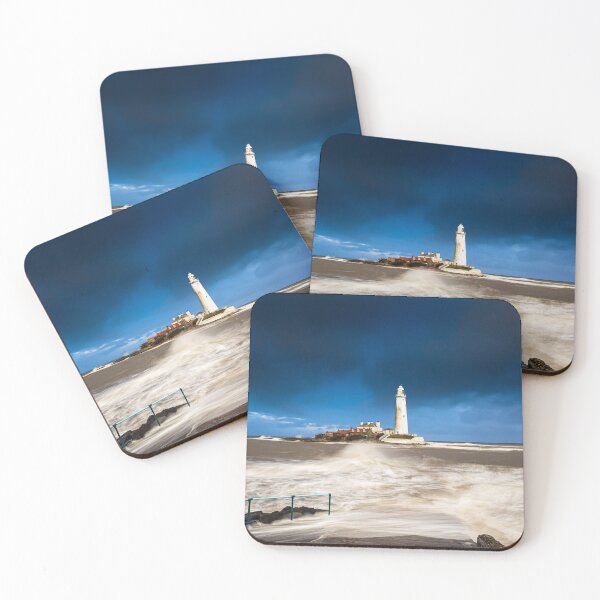 Item preview, Stormy St Marys Lighthouse designed and sold by Mark Hume.