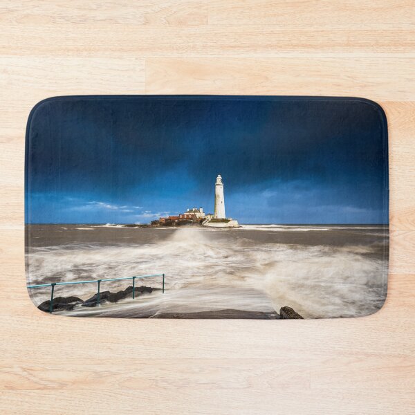 Item preview, Stormy St Marys Lighthouse designed and sold by Mark Hume.
