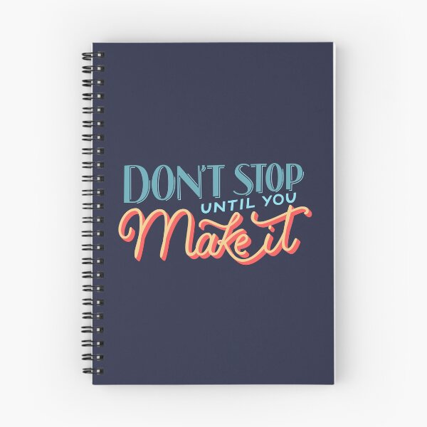 Item preview, Don't stop until you make it - Yellow designed and sold by Carol Esteves.