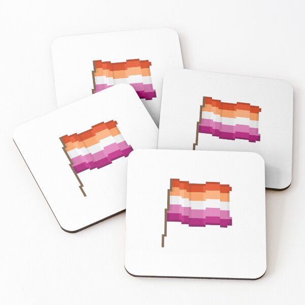 Item preview, Pixel Pride - Lesbian (Ver. 1) designed and sold by tawkua.