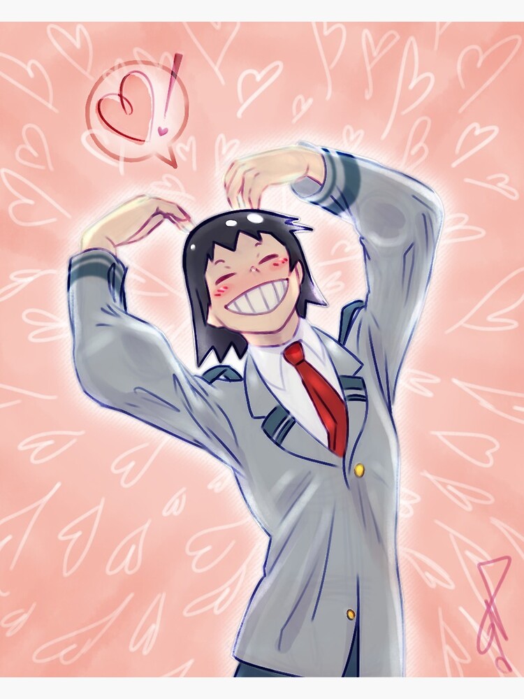 Mha Bnha Sero Hanta Cellophane Heart Greeting Card By Dj Kaeh Redbubble