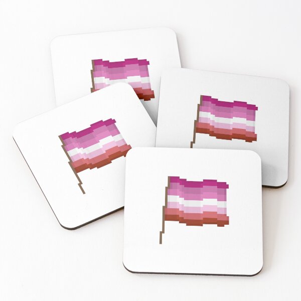 Item preview, Pixel Pride - Lesbian (Ver. 2) designed and sold by tawkua.