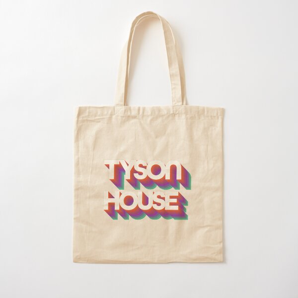 Groovy Tyson House Logo Cotton Tote Bag