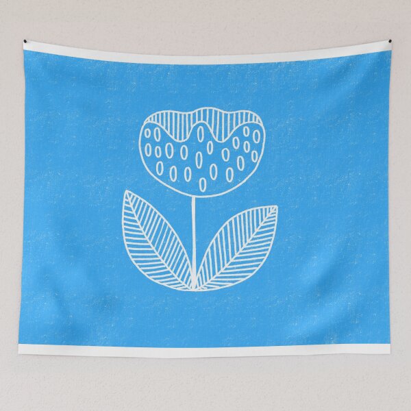 Item preview, Blue flower designed and sold by AtelierAdriana.