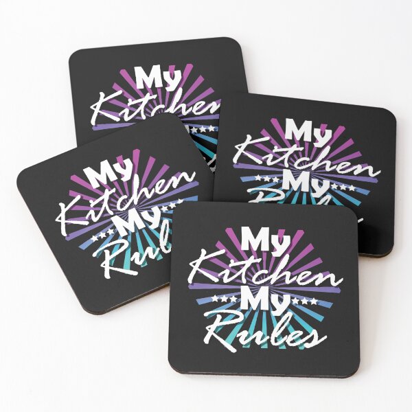 Item preview, My kitchen and my rules! designed and sold by Cutebutfunny.