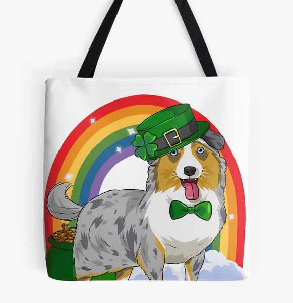Gay Pride Cloverleaf Rainbow Tote Bag