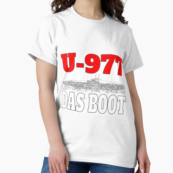 Vista previa del artículo con la obra «Das boot U-977 White», diseñado y vendido por warcollectionar.