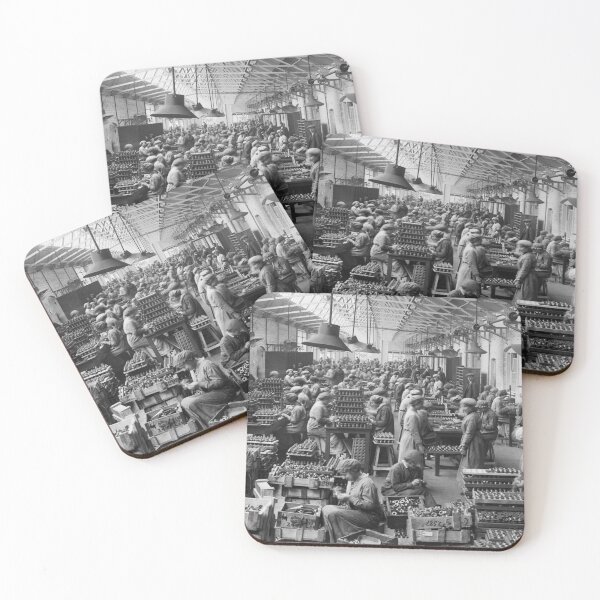 Item preview, Women Working In Gun Factory - World War 1 - 1918 designed and sold by warishellstore.