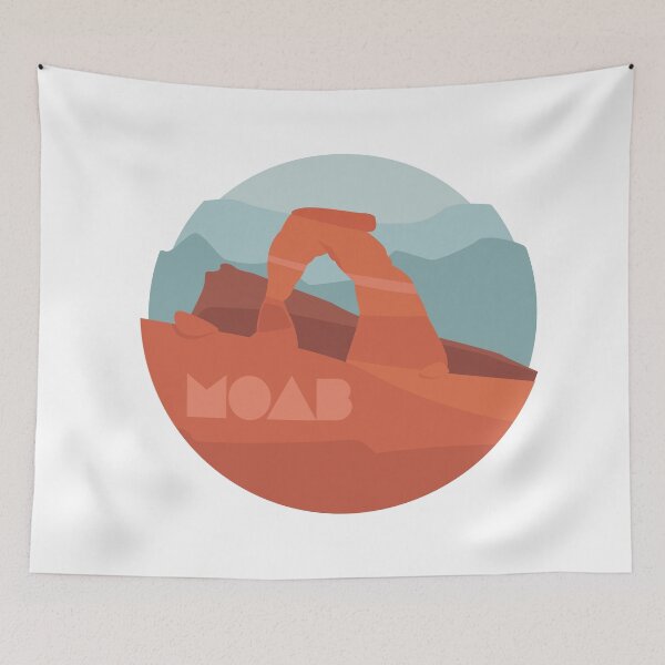 Item preview, Moab, UT designed and sold by jeffs-stickers.