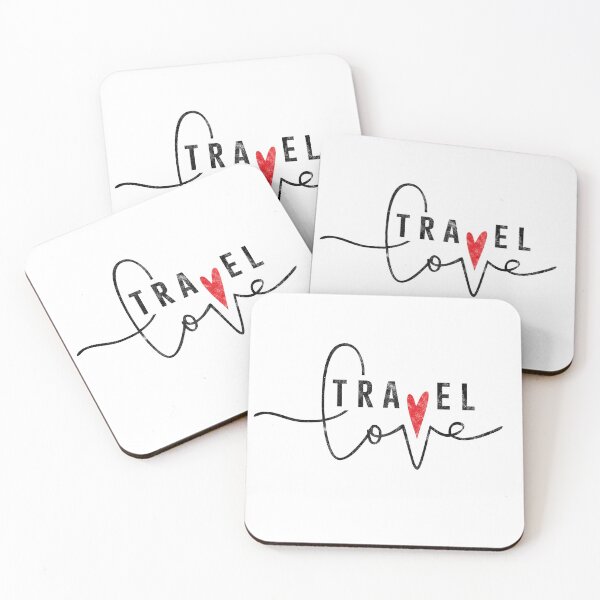 Item preview, Travel love - traveling backpacker heart gift typography designed and sold by teeseeds.