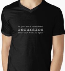 Understanding Recursion Men's V-Neck T-Shirt